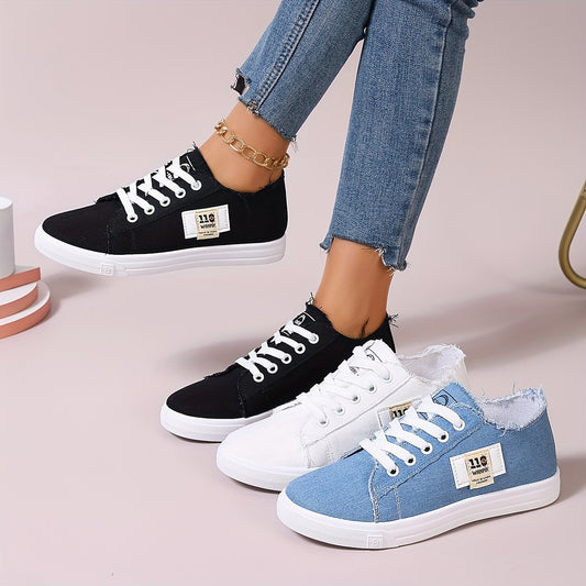 Ava | Lightweight Denim Sneakers